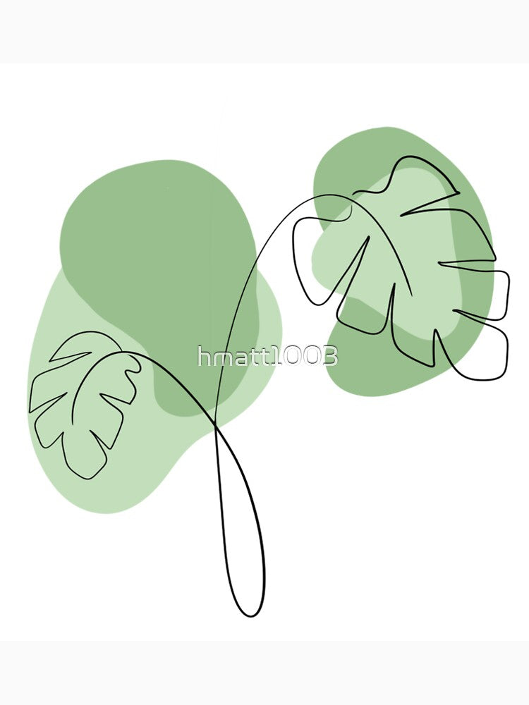 Line Art Leaves Drawing by hmatt1003 T-Shirts, Hoodie, Sweatshirt | BlankRebels.com (Image 2)