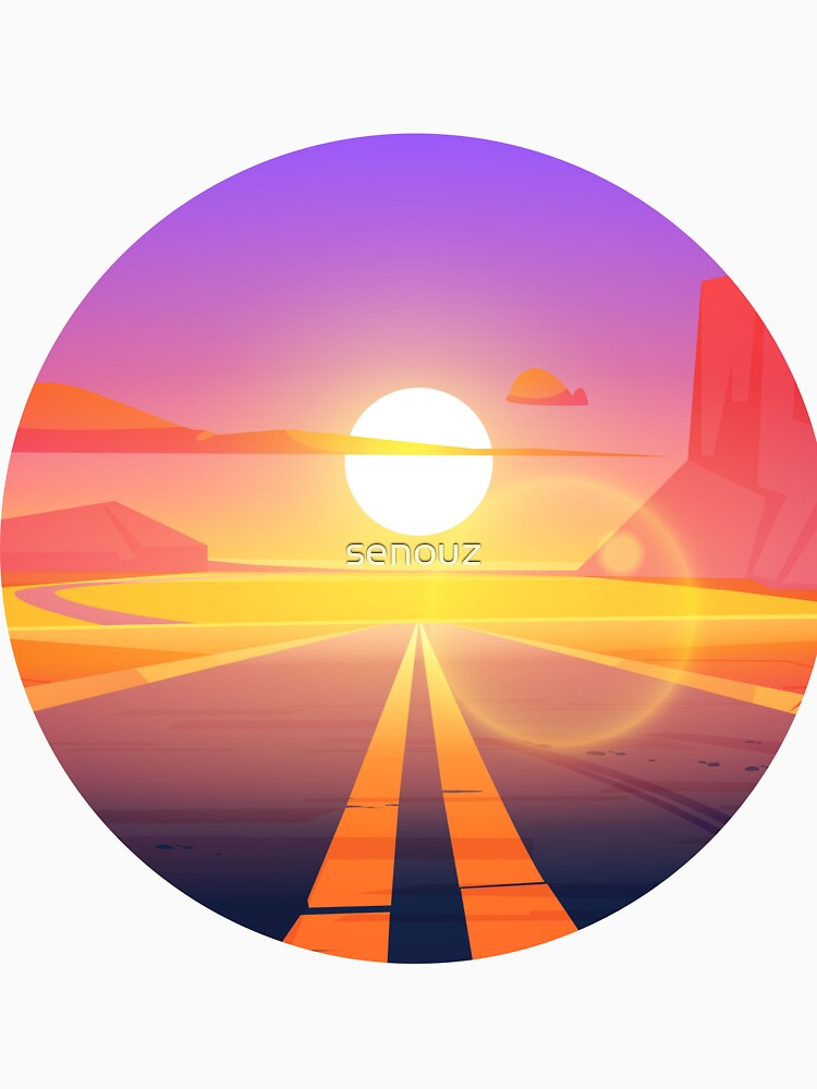 sunset by senouz T-Shirts, Hoodie, Sweatshirt | BlankRebels.com (Image 3)