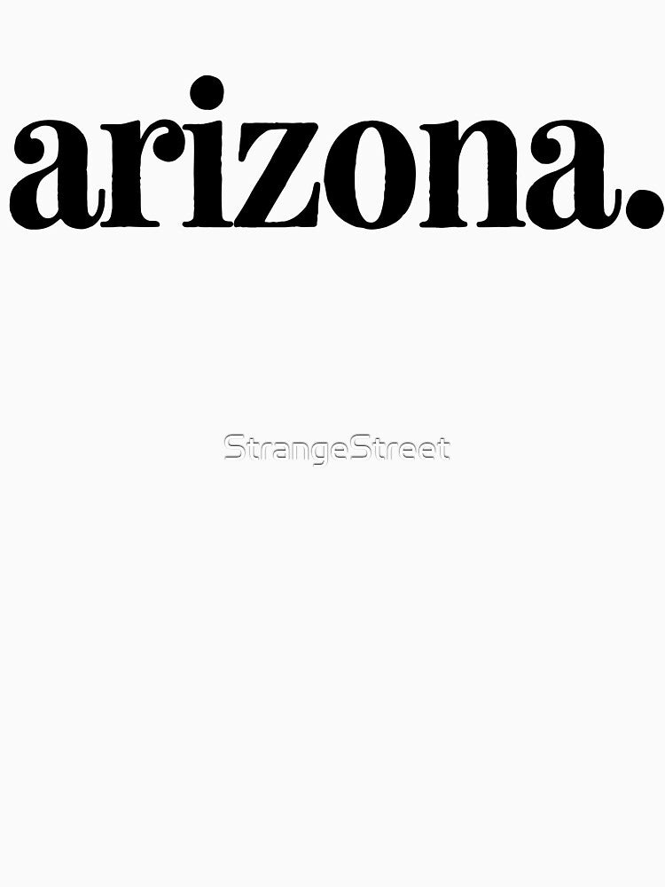 Arizona Serif T-Shirt & Stickers - Arizona Pride Traveler by StrangeStreet Hoodie, Sweatshirt | BlankRebels.com (Image 3)