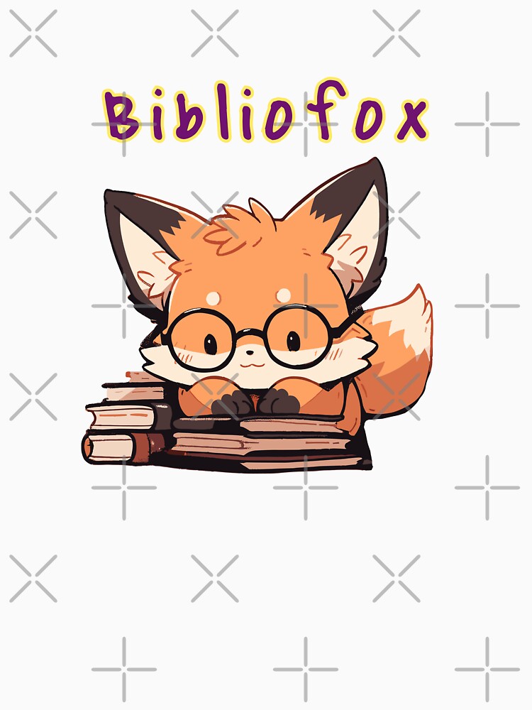 Bibliophile Fox by LynZorArts T-Shirts, Hoodie, Sweatshirt | BlankRebels.com (Image 3)