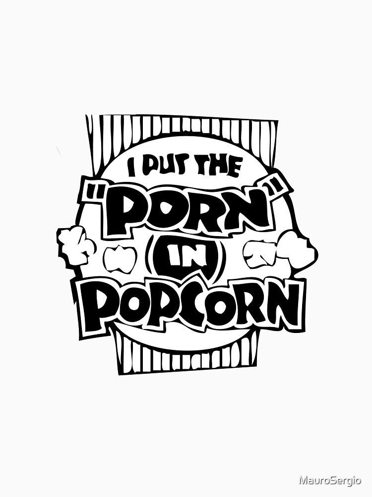 Popcorn by MauroSergio T-Shirts, Hoodie, Sweatshirt | BlankRebels.com (Image 3)