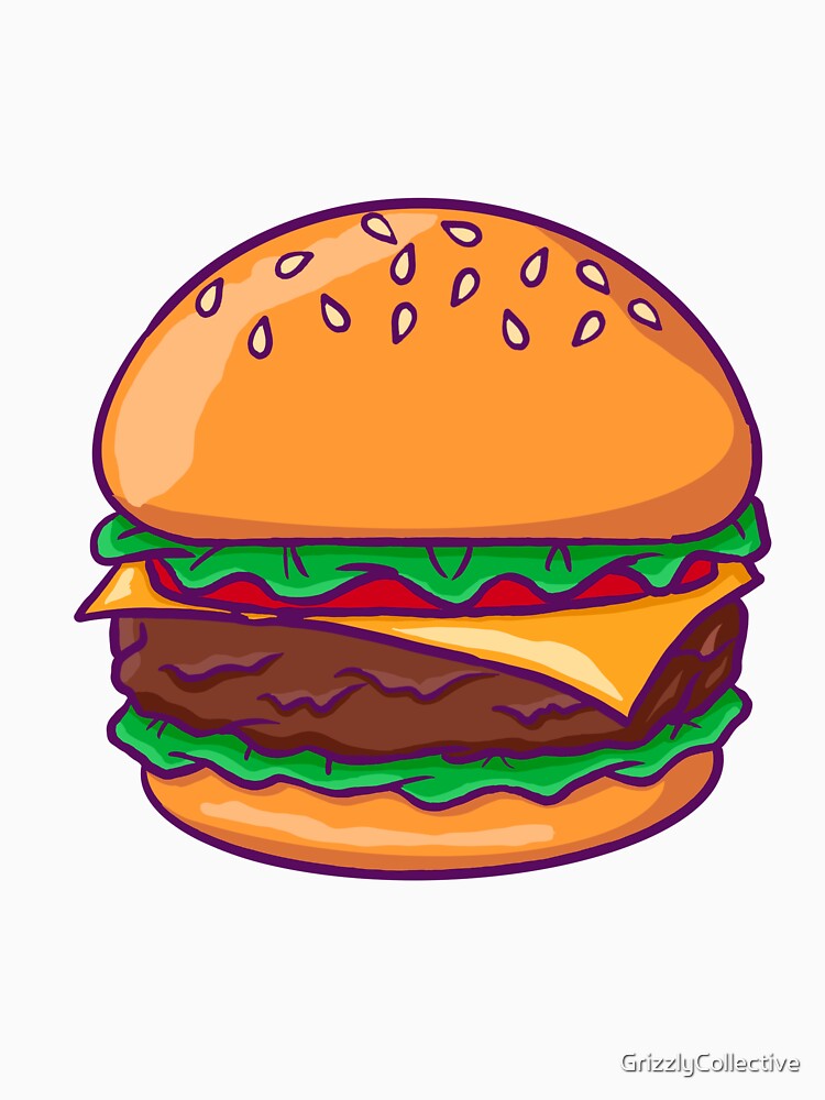 Big fat juicy cheeseburger by GrizzlyCollective T-Shirts, Hoodie, Sweatshirt | BlankRebels.com (Image 3)