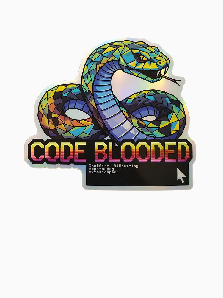 Code Blooded - Programmer Humor by Stick--Cart T-Shirts, Hoodie, Sweatshirt | BlankRebels.com (Image 3)