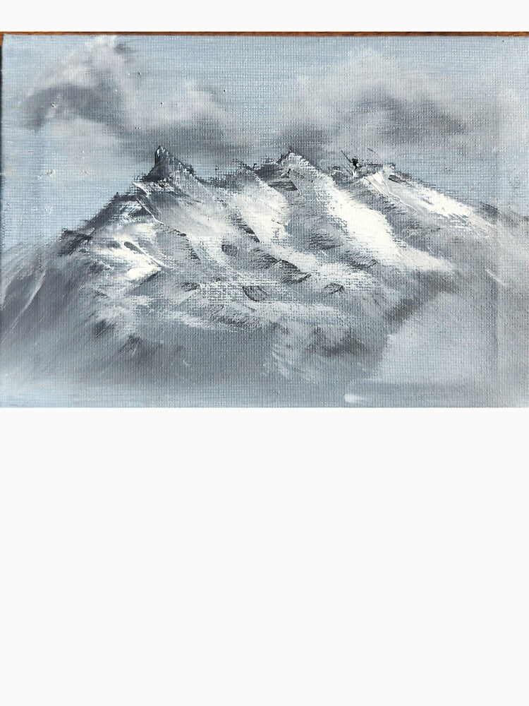 Snowy Mountain Range Nature by LanderBej T-Shirts, Hoodie, Sweatshirt | BlankRebels.com (Image 3)