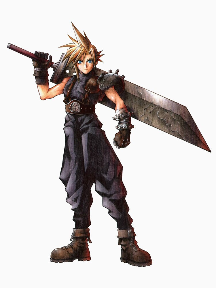 Final Fantasy VII - Cloud by thethirddriv3r