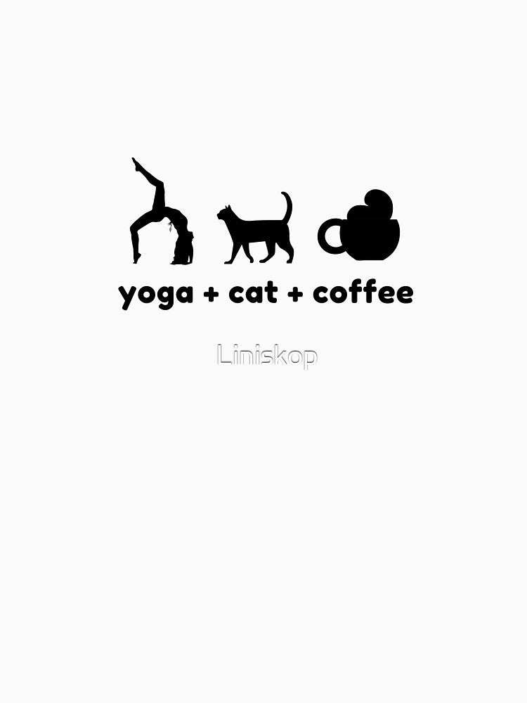 Yoga Cat Coffee T-Shirts, Hoodie, Sweatshirt