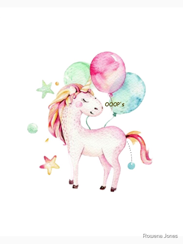 OOOPs Unicorn Made a Pooh-Pooh by Rowena Jones T-Shirts, Hoodie, Sweatshirt | BlankRebels.com (Image 3)