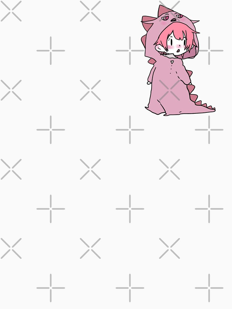 Copy of Chibi/Cute Couple Dinosaur Girl by Kagurachi T-Shirts, Hoodie, Sweatshirt | BlankRebels.com (Image 3)