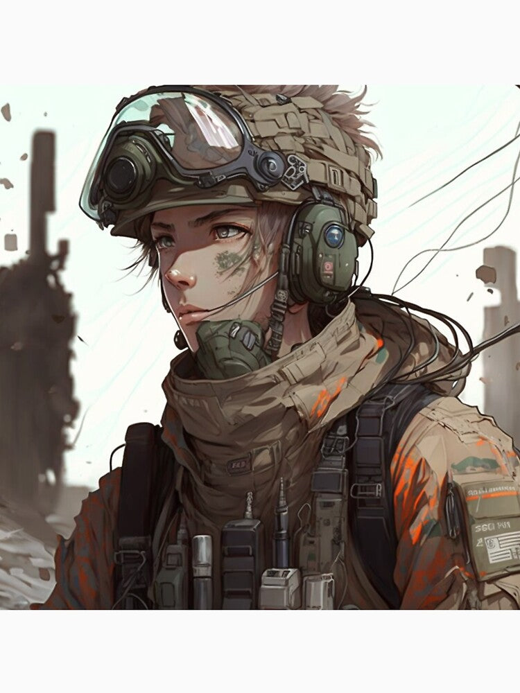 Modern military anime by lokirick T-Shirts, Hoodie, Sweatshirt | BlankRebels.com (Image 3)