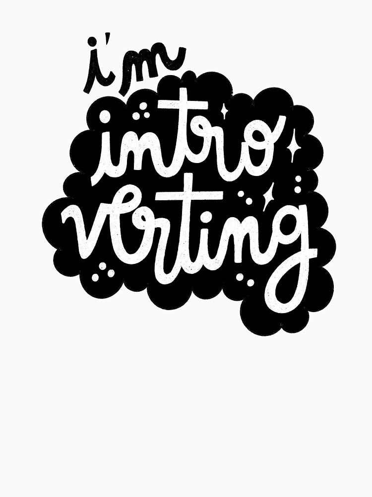 I’m Introverting Lettering by gabimarquette T-Shirts, Hoodie, Sweatshirt | BlankRebels.com (Image 2)