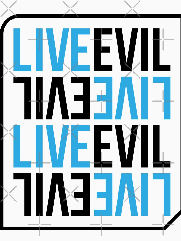 LIVE EVIL by BMogena T-Shirts, Hoodie, Sweatshirt | BlankRebels.com (Image 2)