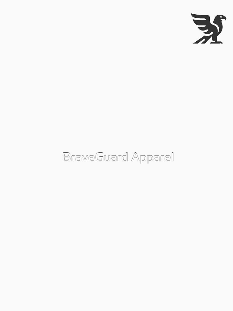 Minimalist Dark Eagle by BraveGuard Apparel