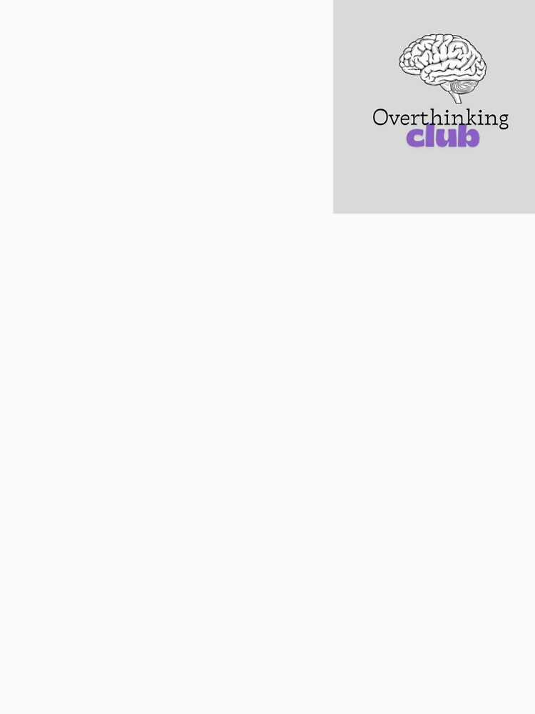 Overthinking Club by QuietMoodEra T-Shirts, Hoodie, Sweatshirt | BlankRebels.com (Image 2)