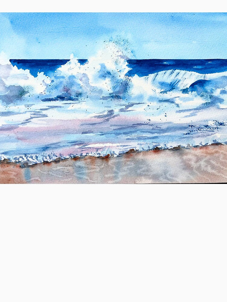 Ocean Waves Crashing by SanTiOmal T-Shirts, Hoodie, Sweatshirt | BlankRebels.com (Image 3)