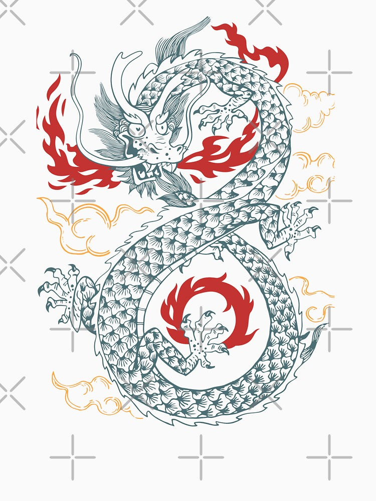Very Cool Fire Dragon by JJT0724