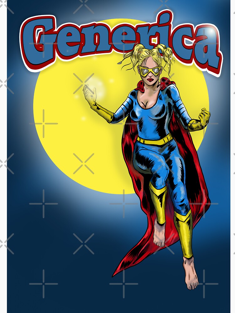 Generica- The Generic Superhero by SilentlyRob668