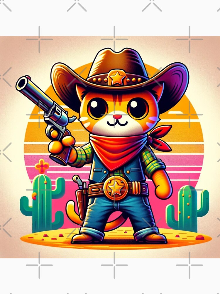 Cowboy Cat by Esmilna Castillo T-Shirts, Hoodie, Sweatshirt | BlankRebels.com (Image 3)