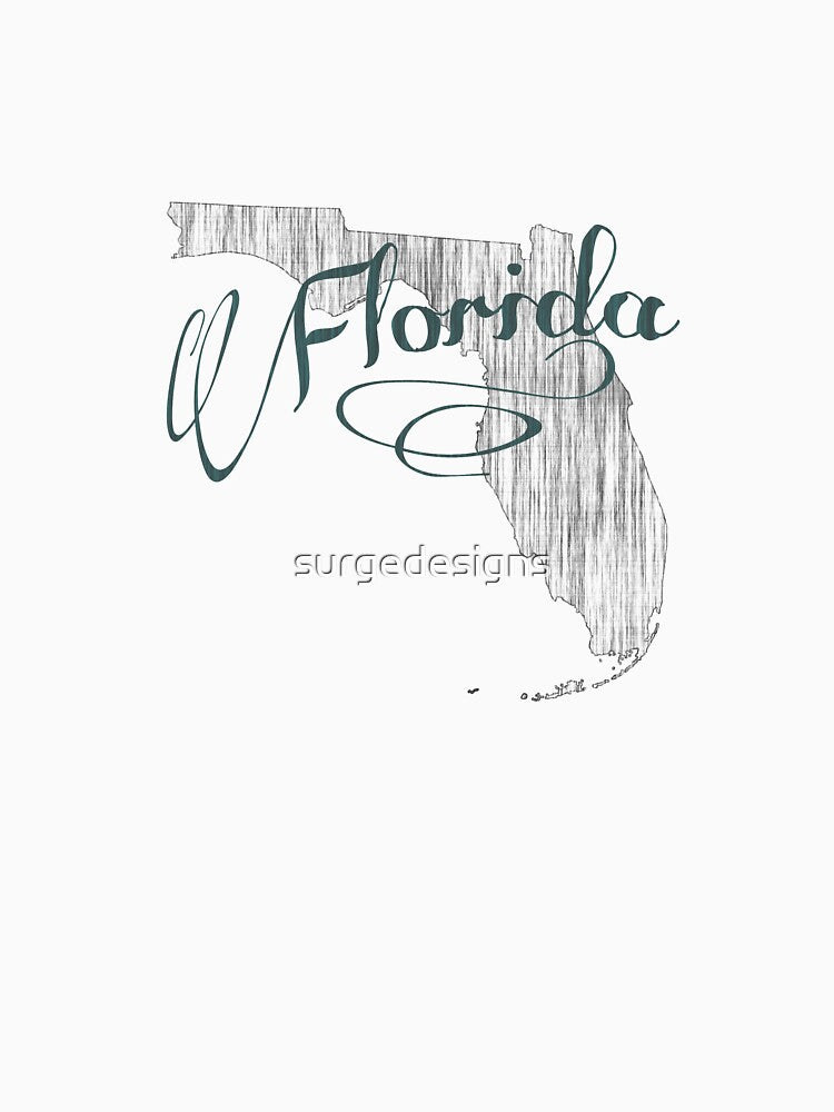 Florida State Typography by surgedesigns T-Shirts, Hoodie, Sweatshirt | BlankRebels.com (Image 3)