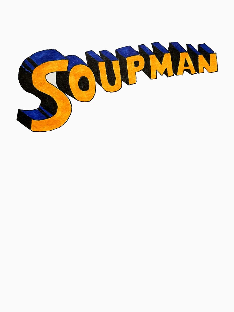 Soupman funny logo by Zach Muchhala