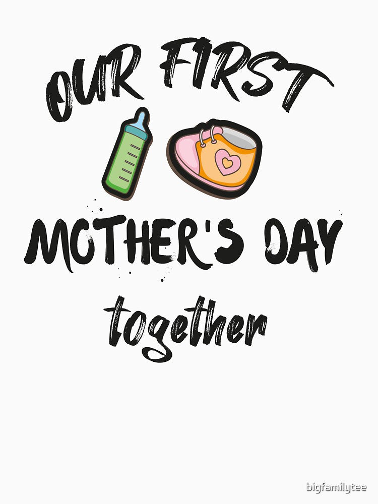 First Mother Day Shirt, Mommy and me Shirt, Mother Day Shirt, Mom Shirt, Mama Shirt, Mommy and Me outfit, Mama... (Image 3)