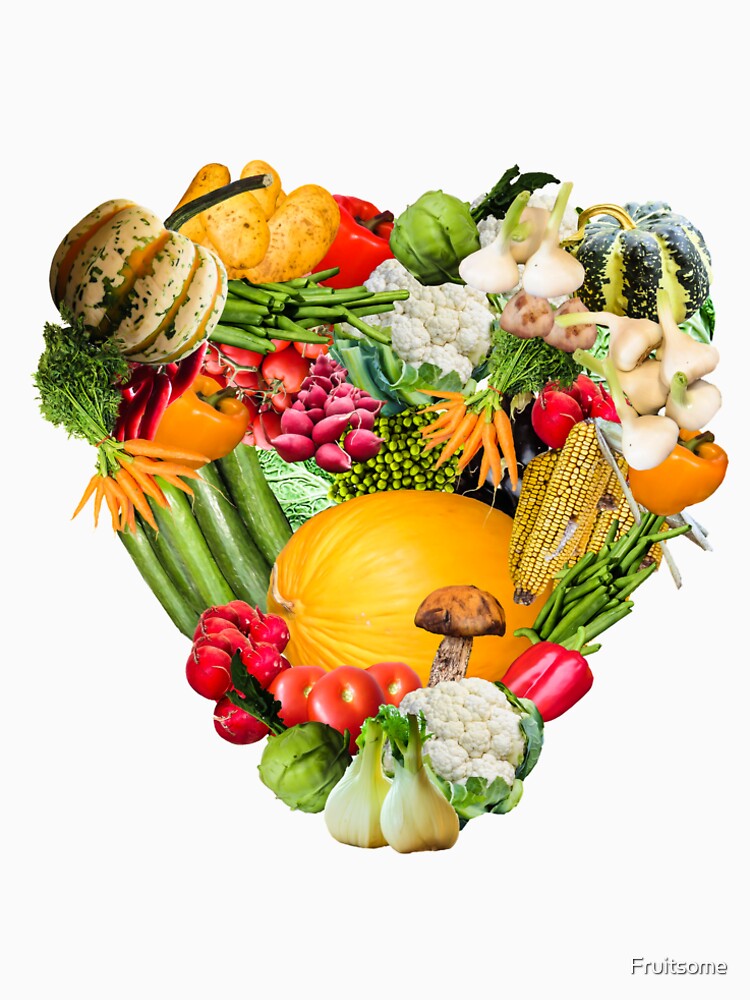 Vegan Heart by Fruitsome T-Shirts, Hoodie, Sweatshirt | BlankRebels.com (Image 2)
