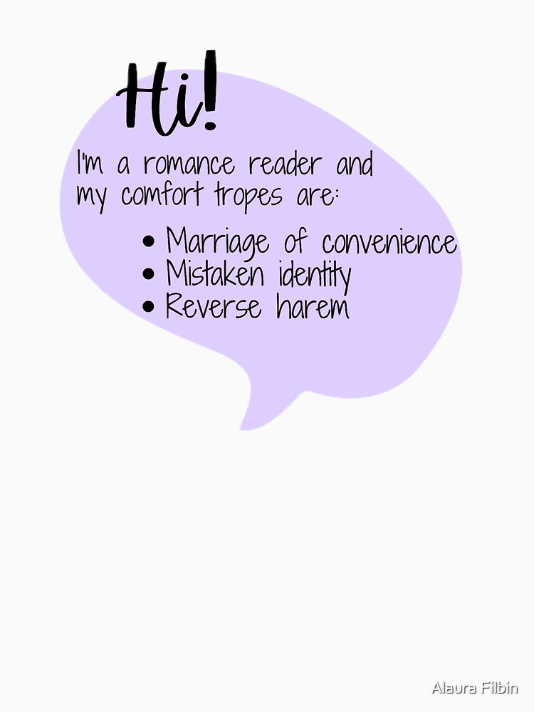 Romance Reader Tropes 7 by Alaura Filbin T-Shirts, Hoodie, Sweatshirt | BlankRebels.com (Image 3)