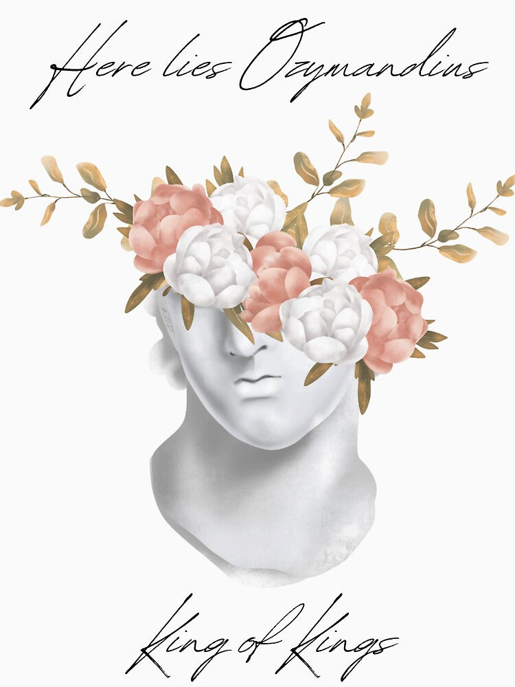 Ozymandius Percy Shelley Quote Dark Academia by Gothic Auntie T-Shirts, Hoodie, Sweatshirt | BlankRebels.com (Image 3)
