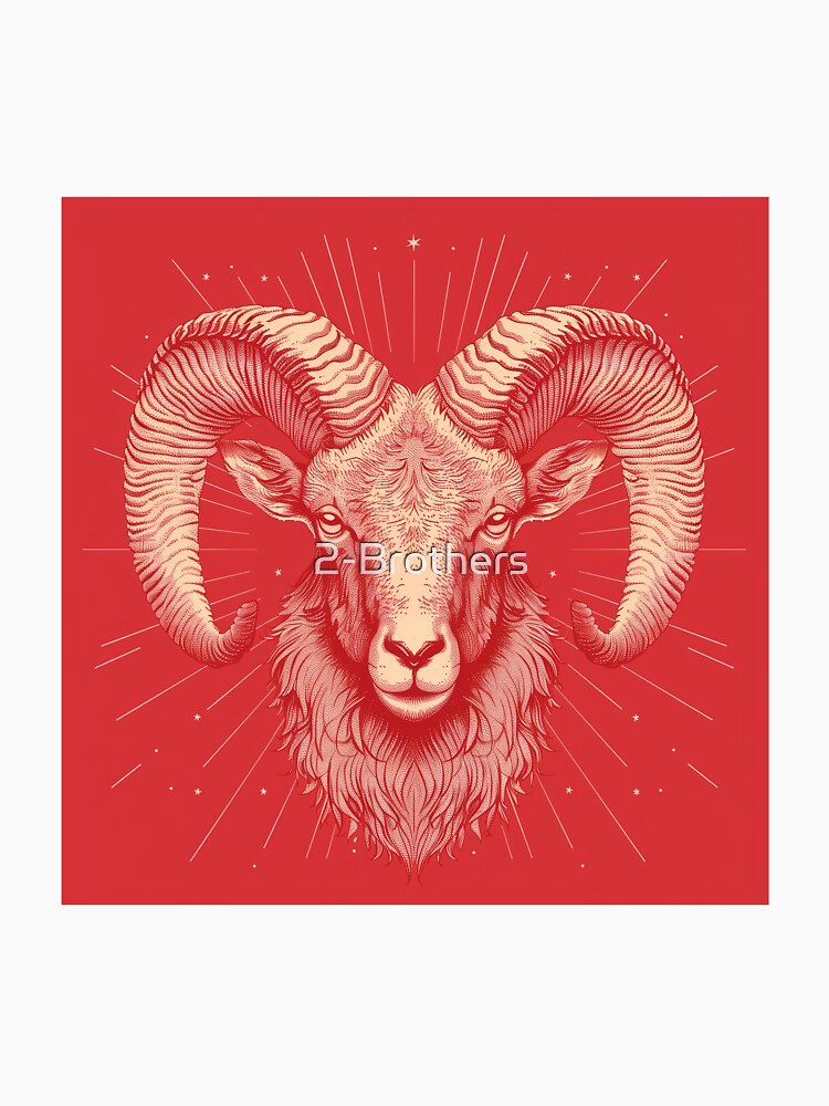 Red Aries by 2-Brothers T-Shirts, Hoodie, Sweatshirt | BlankRebels.com (Image 3)