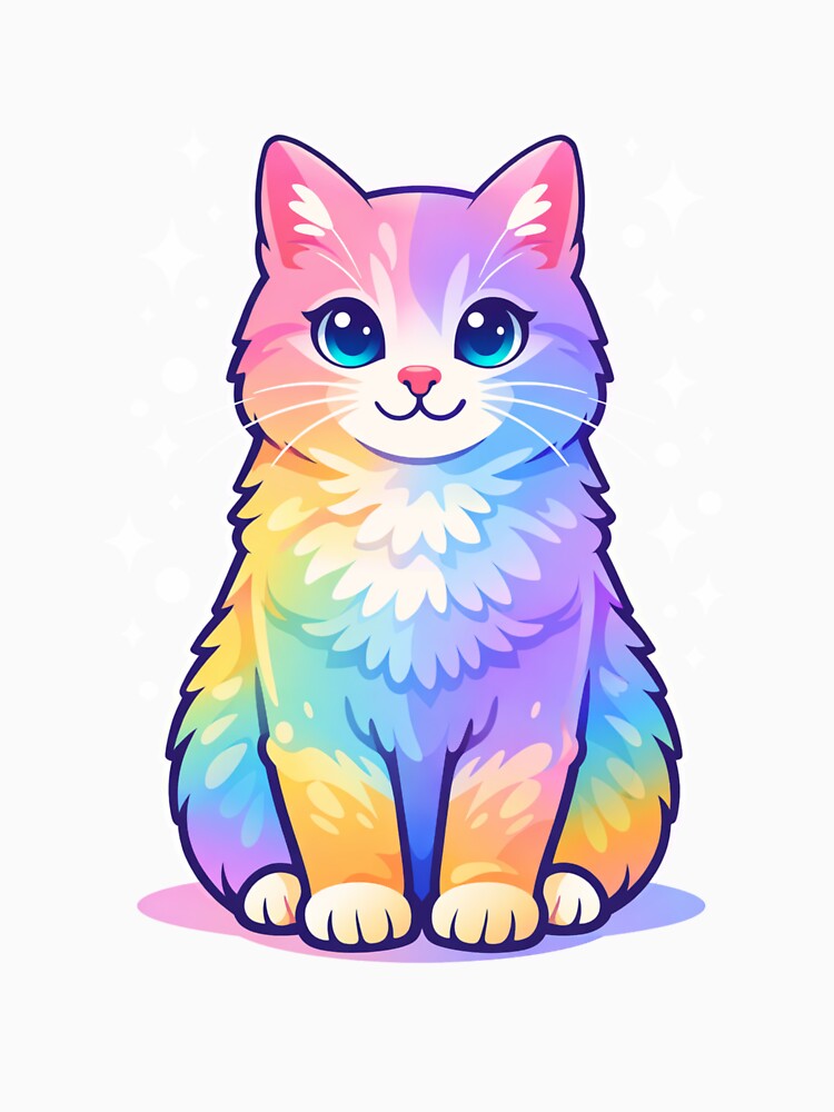 Colorful Cat by ArmPink