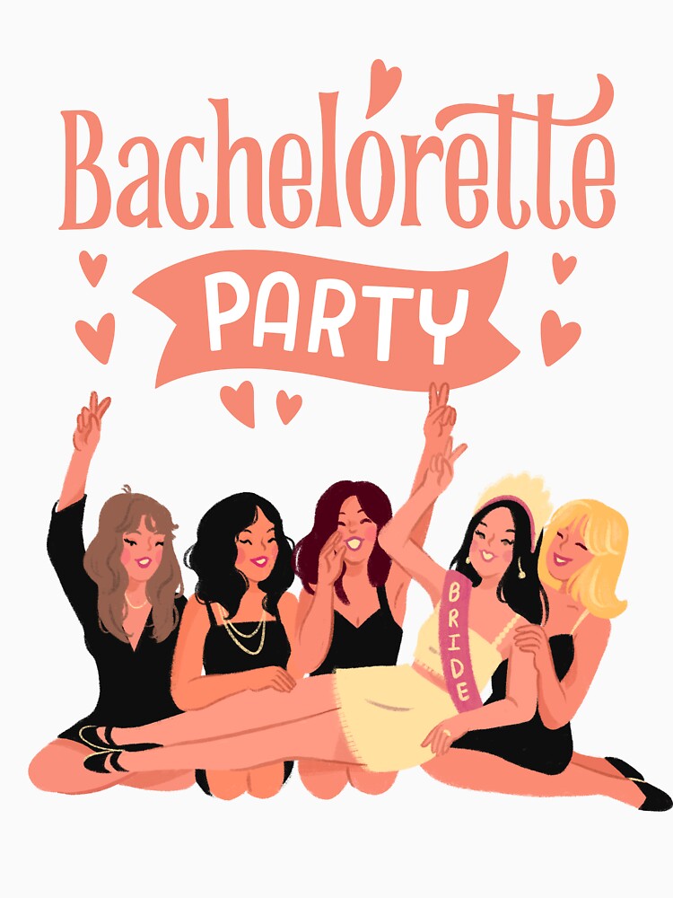 Bachelorette Party Bride Squad Celebration Design by HappyStencil T-Shirts, Hoodie, Sweatshirt | BlankRebels.com (Image 2)