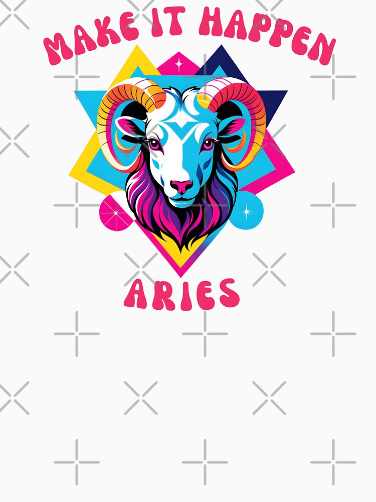 Copy of Make it Happen Aries, Goat by Prints and Lifestyle T-Shirts, Hoodie, Sweatshirt | BlankRebels.com (Image 3)