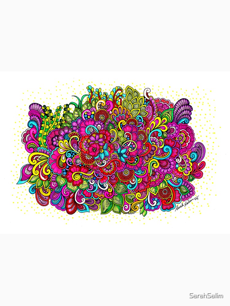 Bouquet of Doodle Floral by SarahSalim T-Shirts, Hoodie, Sweatshirt | BlankRebels.com (Image 2)