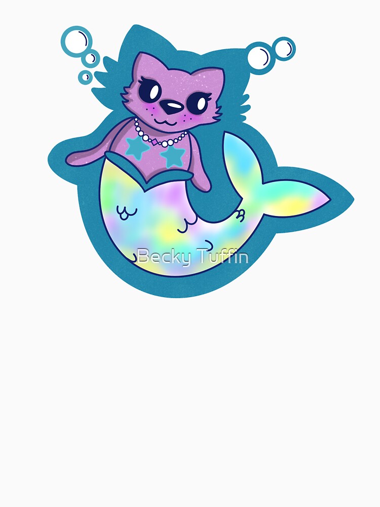 Mitzy The Mermaid by Becky Tuffin T-Shirts, Hoodie, Sweatshirt | BlankRebels.com (Image 3)