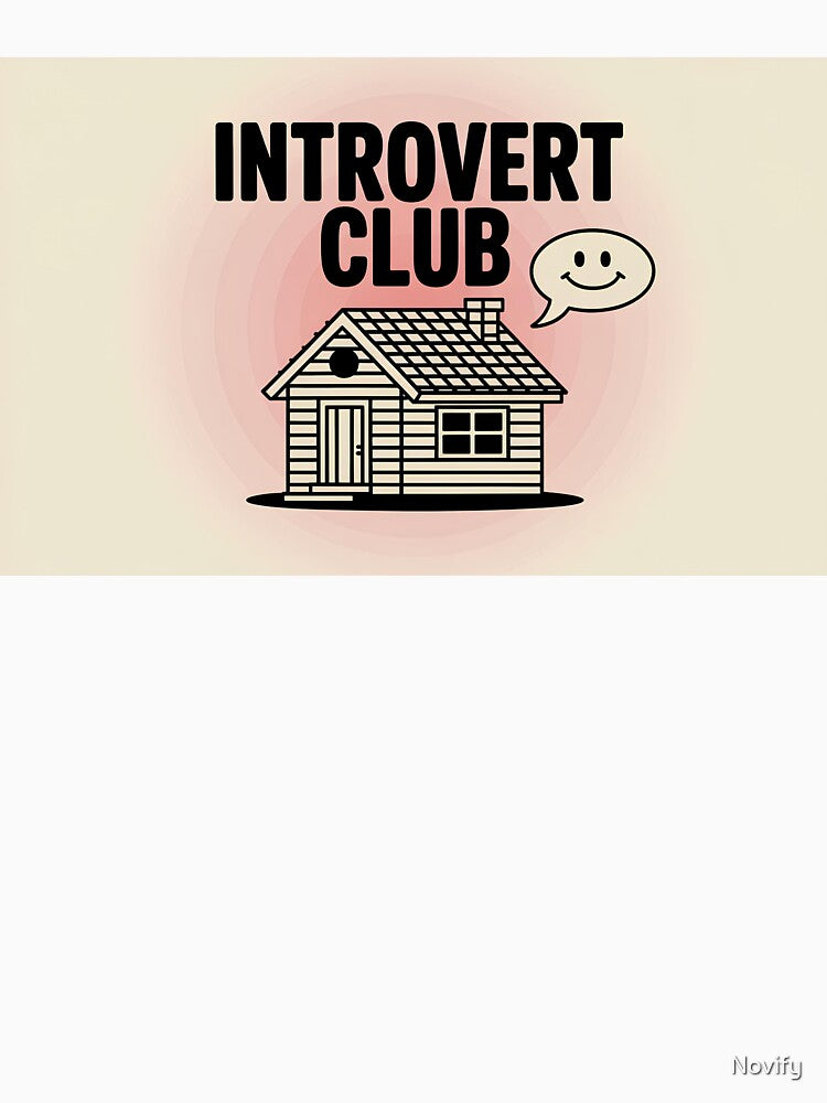 Introvert Club by Novify T-Shirts, Hoodie, Sweatshirt | BlankRebels.com (Image 3)