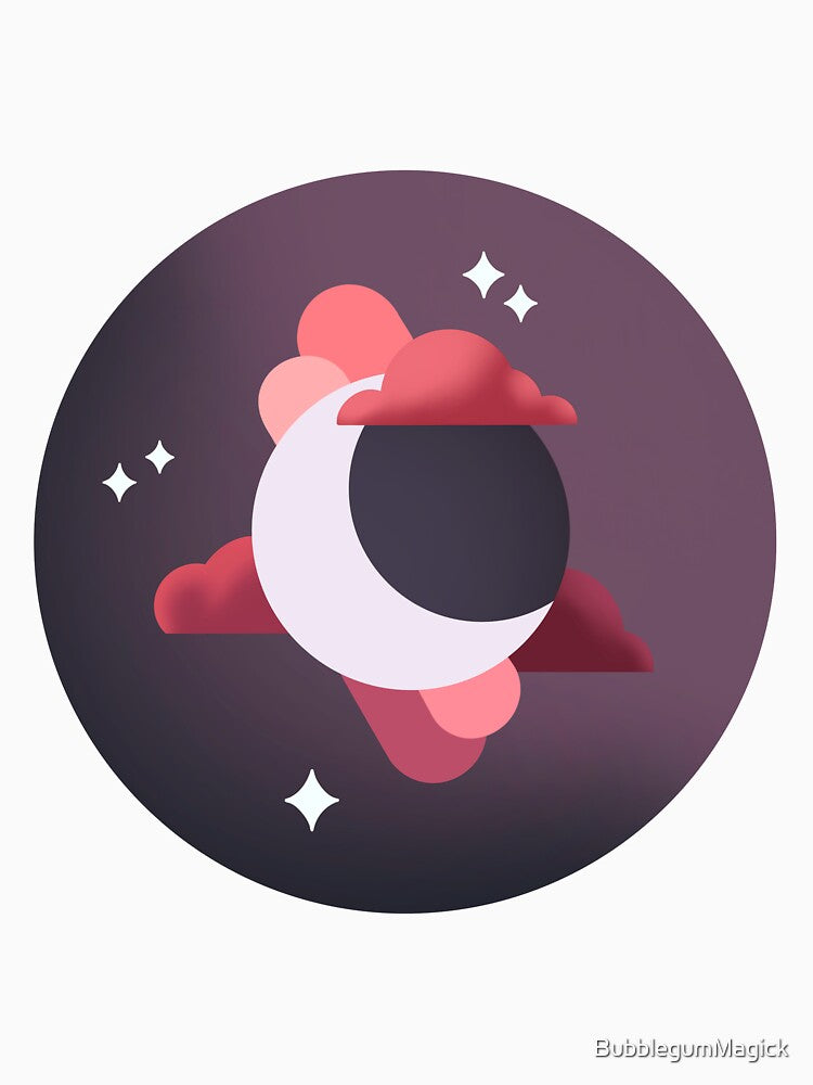 Crescent Moon by BubblegumMagick T-Shirts, Hoodie, Sweatshirt | BlankRebels.com (Image 3)