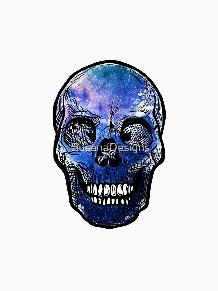 Skull Galaxy by SusanaDesigns T-Shirts, Hoodie, Sweatshirt | BlankRebels.com (Image 3)