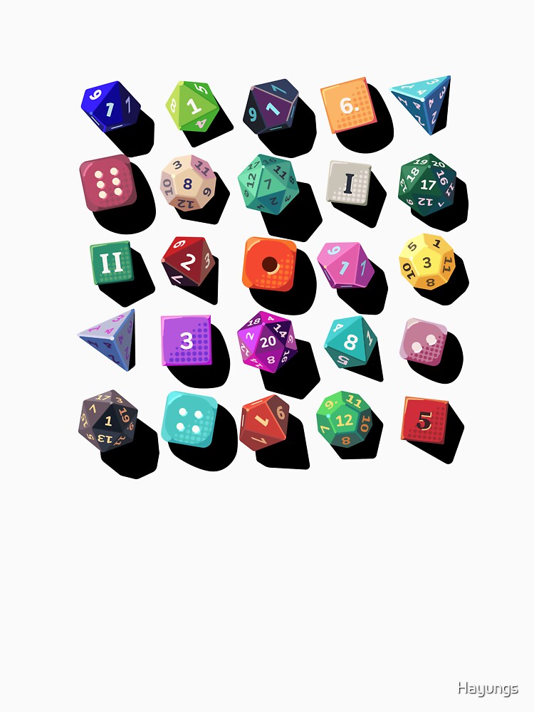 Pen & Paper dices by Hayungs T-Shirts, Hoodie, Sweatshirt | BlankRebels.com (Image 3)