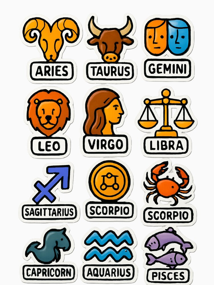 Zodiac Magic Pack – Cosmic Symbols & Star Signs by QuantumKey T-Shirts, Hoodie, Sweatshirt | BlankRebels.com (Image 3)