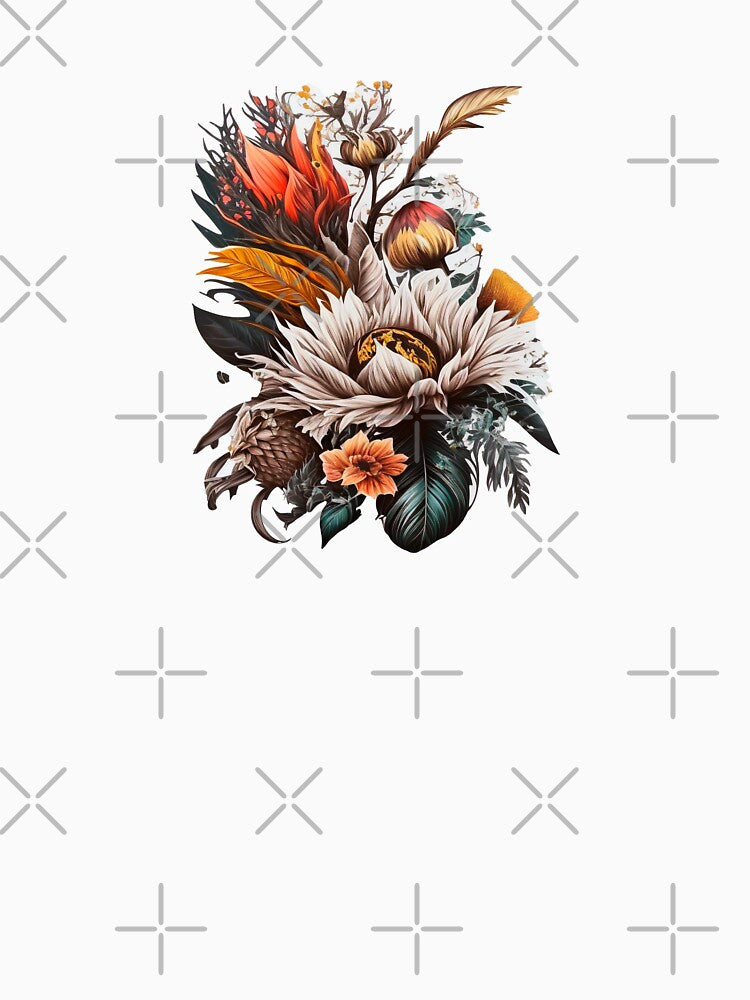 Aesthetic Colorful Flowers by Giggl'n Gopher T-Shirts, Hoodie, Sweatshirt | BlankRebels.com (Image 3)