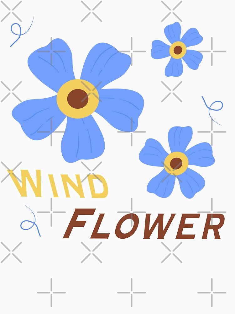 Aesthetic Wind Flower by SulariTDsign T-Shirts, Hoodie, Sweatshirt | BlankRebels.com (Image 3)