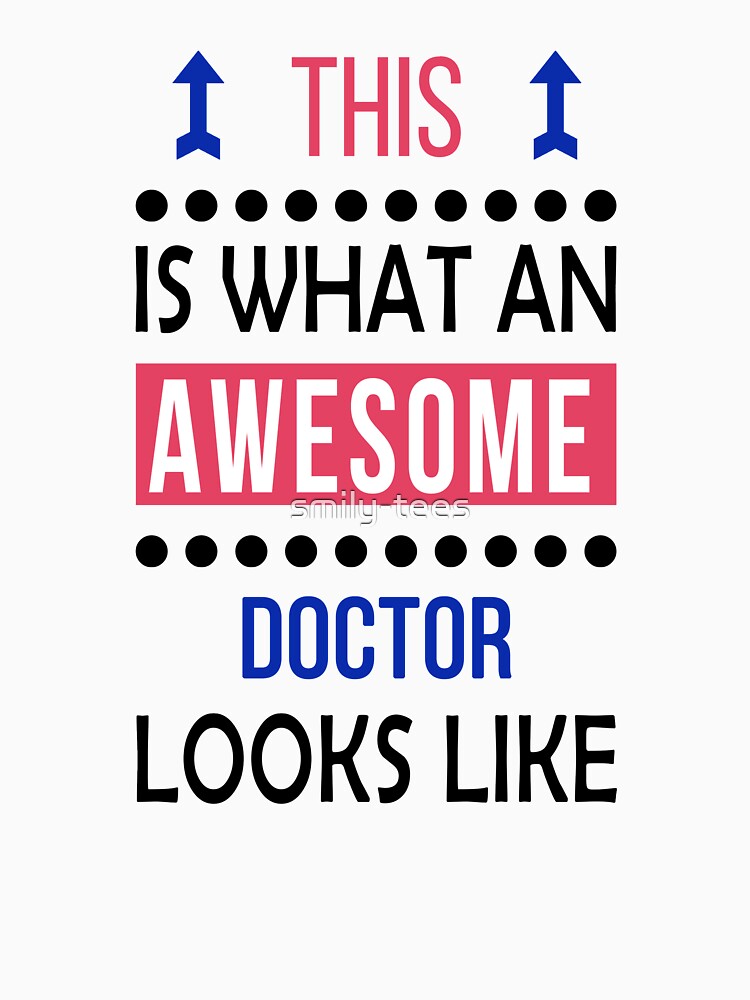 Doctor Awesome Looks Birthday Christmas Funny by smily-tees Hoodie, Sweatshirt | BlankRebels.com (Image 3)