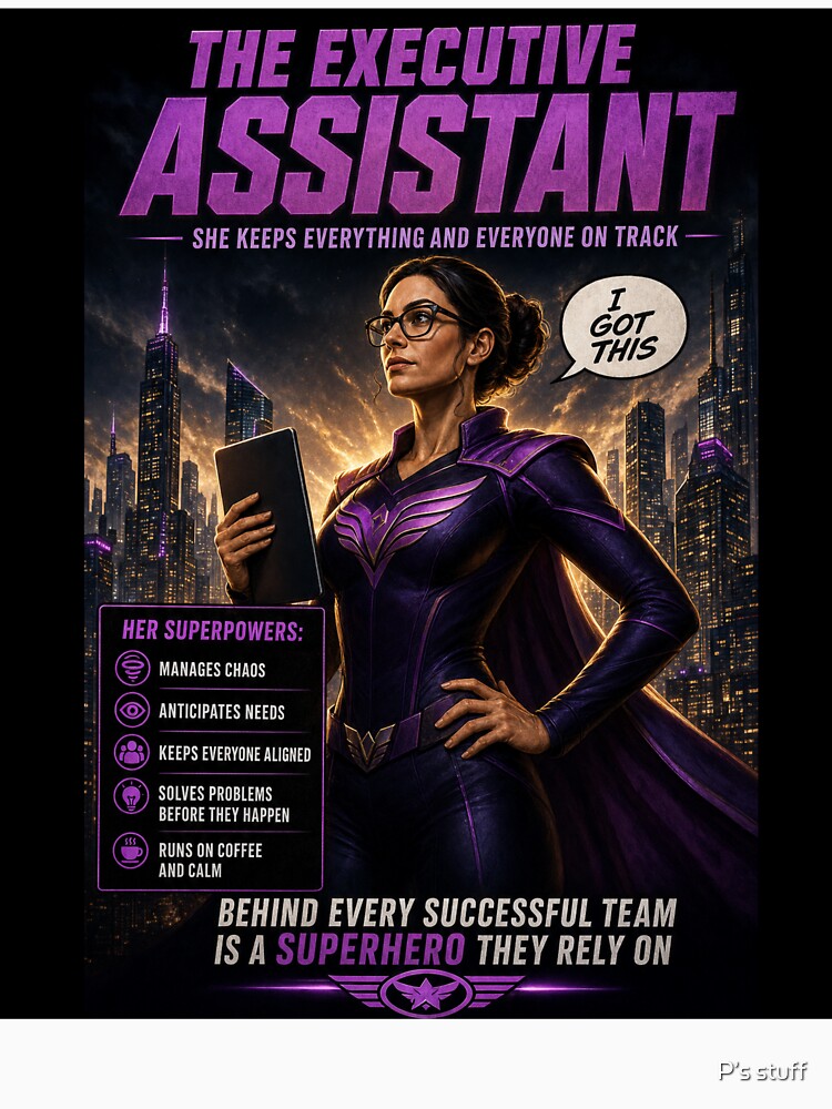 Corporate Avengers – Ultimate Workplace Superhero Executive Assistant by P’s stuff