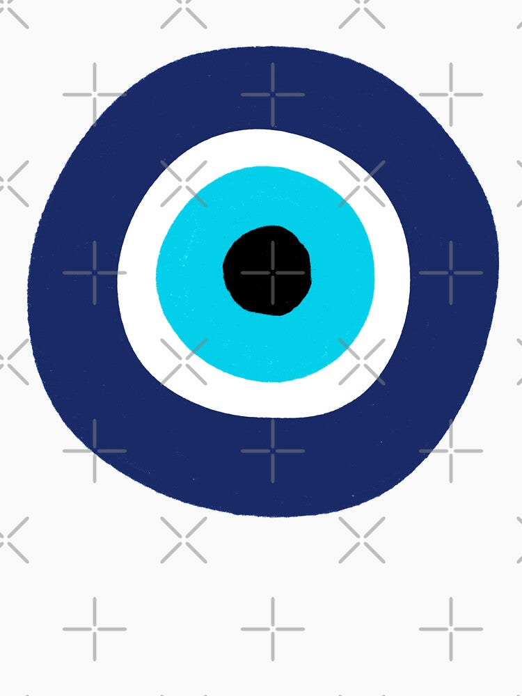 Preppy Blue Evil Eye by gbreshears T-Shirts, Hoodie, Sweatshirt | BlankRebels.com (Image 3)