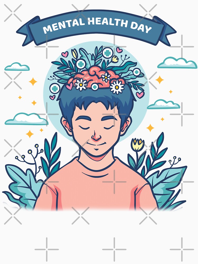 Mental Health Matters by DOPANDA . T-Shirts, Hoodie, Sweatshirt | BlankRebels.com (Image 3)