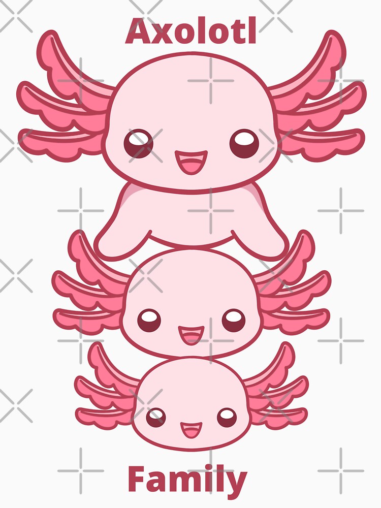 Axolotl family by Beena83 T-Shirts, Hoodie, Sweatshirt | BlankRebels.com (Image 3)