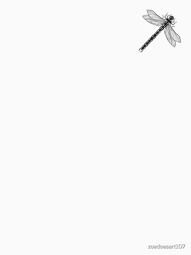 Dragonfly by zoedoesart107 T-Shirts, Hoodie, Sweatshirt | BlankRebels.com (Image 3)