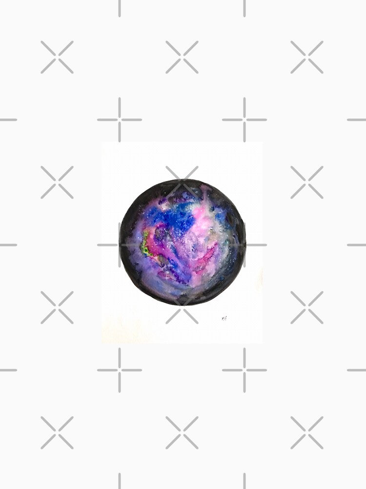 Galaxy watercolour painting by Monika Howarth T-Shirts, Hoodie, Sweatshirt | BlankRebels.com (Image 3)
