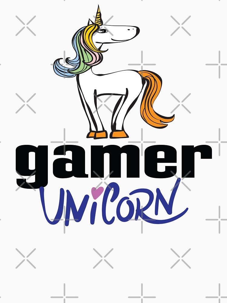 Gamer Unicorn by WordsGamersUse T-Shirts, Hoodie, Sweatshirt | BlankRebels.com (Image 3)