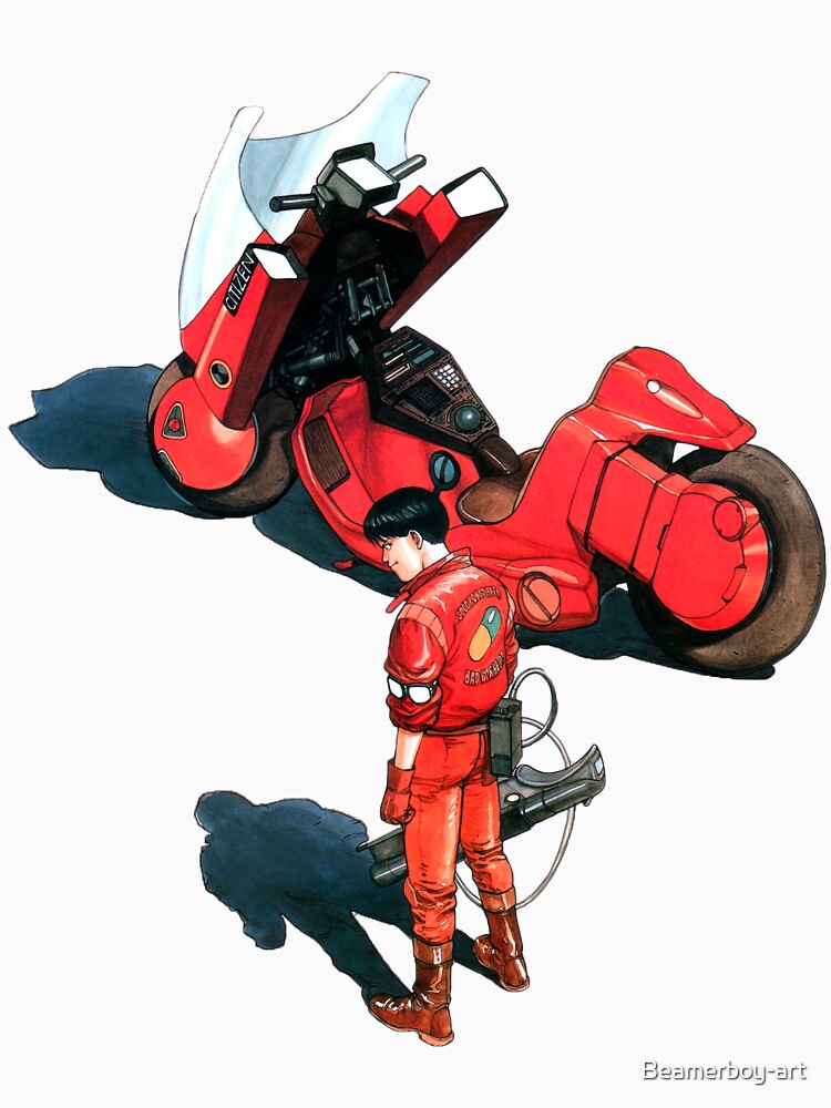 Kaneda from Akira manga and movie by Beamerboy-art