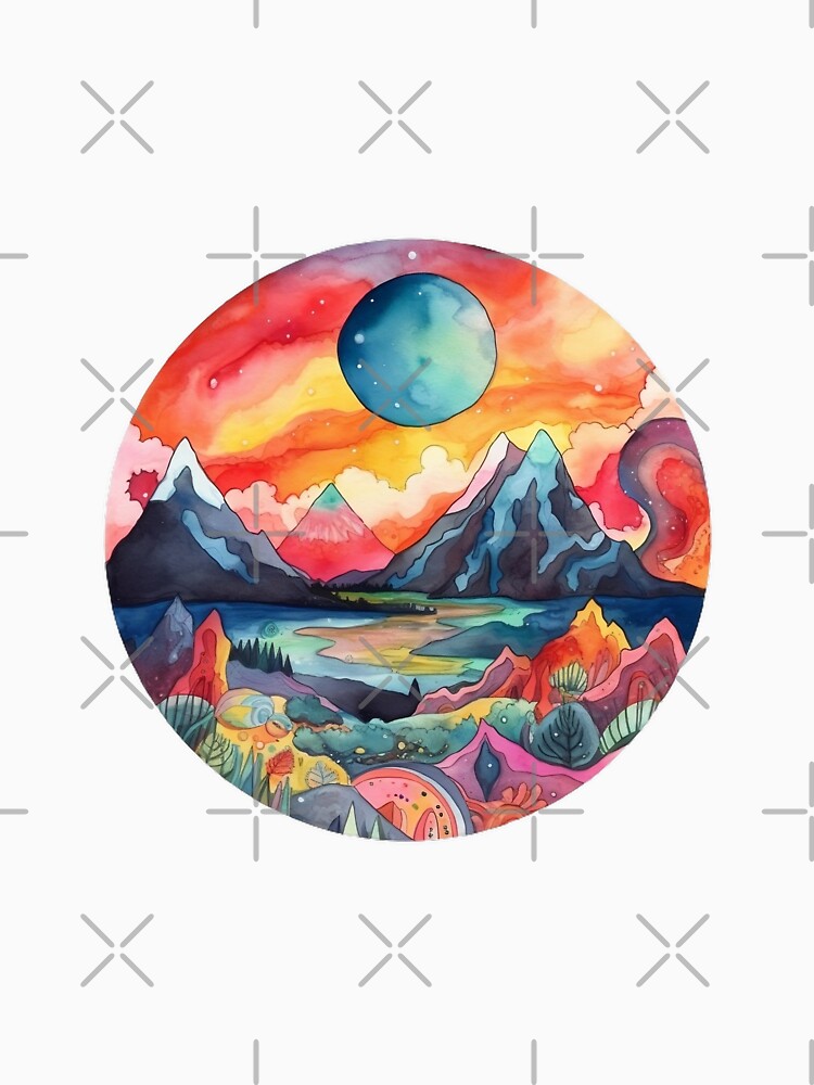 Dream Lite Sunset by zoehbell T-Shirts, Hoodie, Sweatshirt | BlankRebels.com (Image 3)